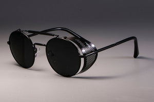 Retro Round Metal Sunglasses