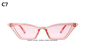 Brand Desing Retro Colorful Sunglasses