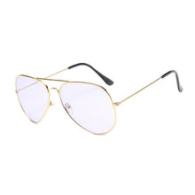 Load image into Gallery viewer, Yellow Tinted Aviator Sunglasses