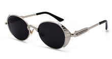 Load image into Gallery viewer, Steampunk Round Sunglasses